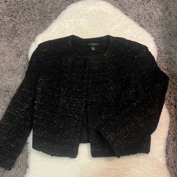 Wool cropped jacket - Picture 2 of 5